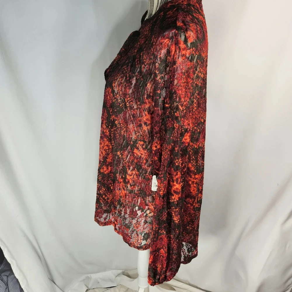 Free People NWT Out For The Night Hot Combo BOHO Top Size Medium